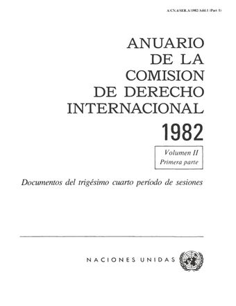 image of Proyecto de código de delitos contra la paz y la seguridad de la humanidad (párrs. 1 y 2 de la resolución 36/106 de la asamblea general, de 10 de diciembre de 1981)