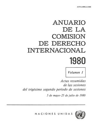 image of Lista de documentos del 32.° periodo de sesiones