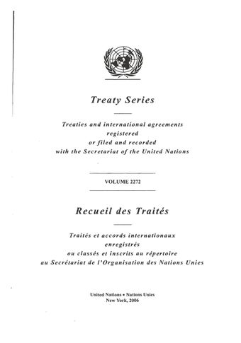 image of Treaty Series 2272