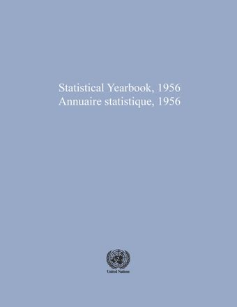 image of Statistical Yearbook 1956, Eighth Issue