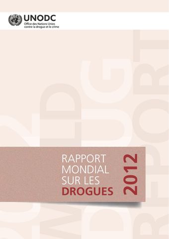 image of Rapport mondial sur les drogues 2012
