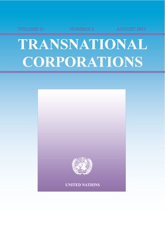 Transnational Corporations, August 2012