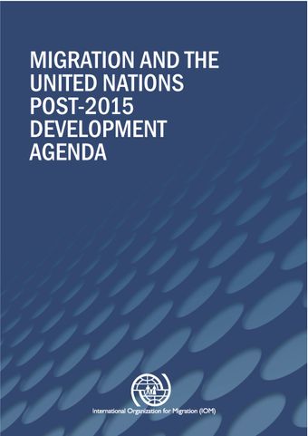 image of Migration and the United Nations Post-2015 Development Agenda