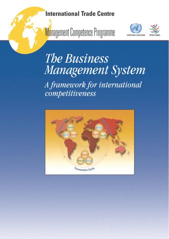 image of Nomenclature of The Business Management System