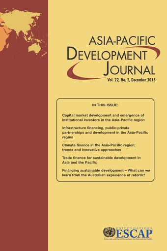 Asia-Pacific Development Journal, December 2015