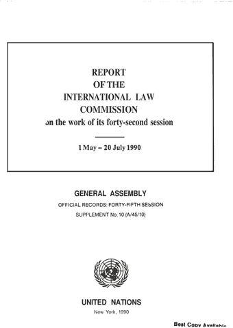 image of Draft code of crimps against the peace and security of mankind