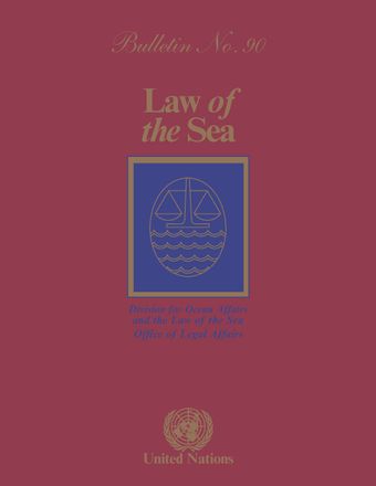 Law of the Sea Bulletin, No. 90