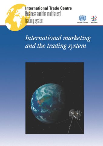 image of Marketing management within the international trading system