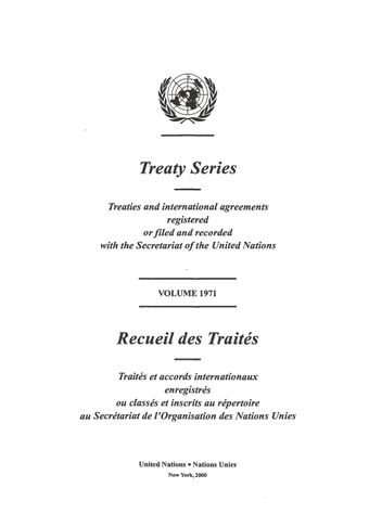 image of No. 24592. South Pacific Nuclear Free Zone Treaty. Concluded at Rarotonga on 6 August 1985