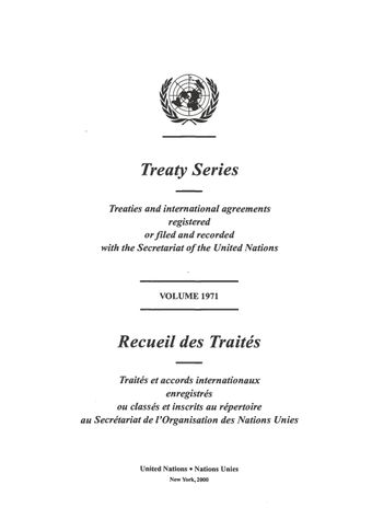 image of Treaty Series 1971