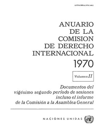 image of Informe de la comisión a la asamblea general