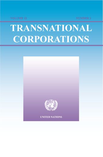 Transnational Corporations, December 2014