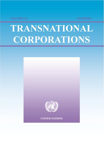 Transnational Corporations, December 2014