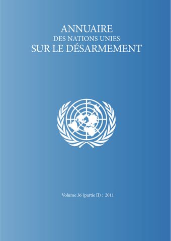 image of Liste des résolutions et décisions relatives au désarmement, par chapitre
