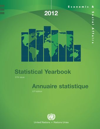 image of Annuaire statistique 2012, Cinquante-septième édition