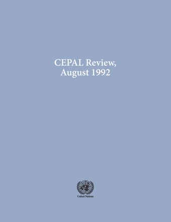 CEPAL Review No. 47, August 1992