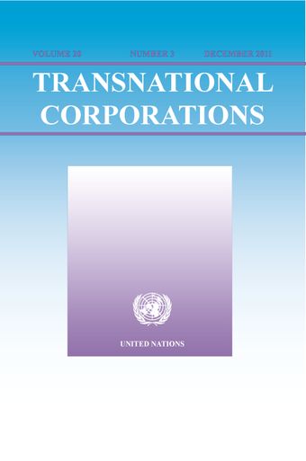 Transnational Corporations, December 2011