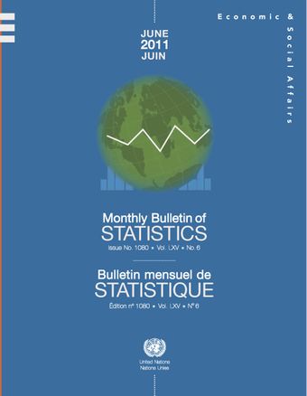 image of Monthly Bulletin of Statistics, June 2011