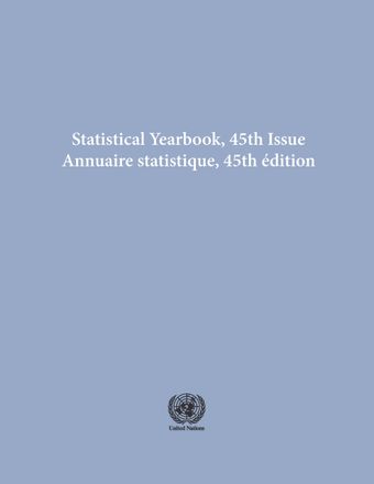 image of Statistical Yearbook 1998, Forty-Fifth Issue