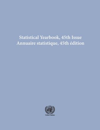 image of Statistical Yearbook 1998, Forty-fifth Issue