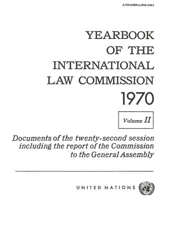 image of Check list of documents of the twenty-second session not reproduced in this volume