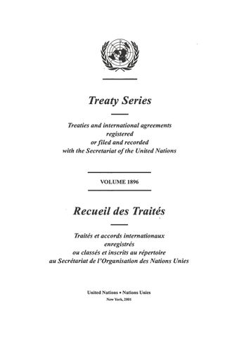 image of Treaty Series 1896