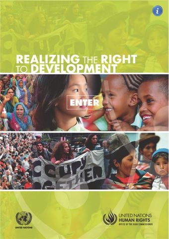 image of National experience with the right to development