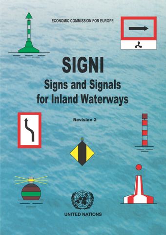 image of Waterway signs and marking, miscellaneous, marking of prohibited or restricted zones, buoys for miscellaneous purposes