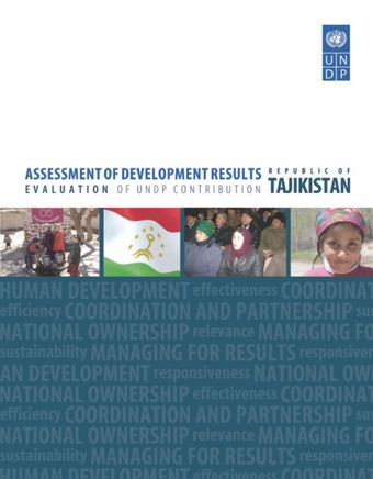 image of Assessment of Development Results - Tajikistan