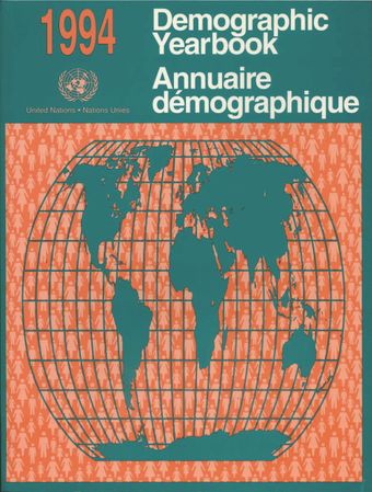 image of United Nations Demographic Yearbook 1994