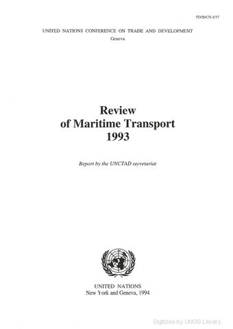 image of Review of Maritime Transport 1993