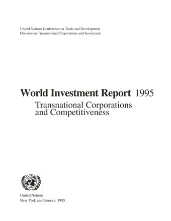image of World Investment Report 1995