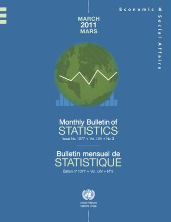 image of Monthly Bulletin of Statistics, March 2011