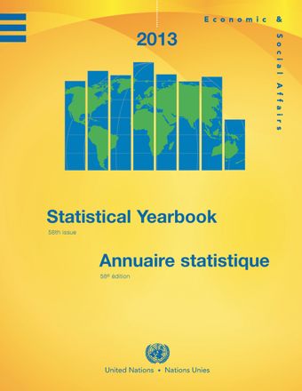 image of Annuaire statistique 2013, Cinquante-huitième édition