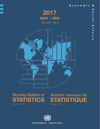 image of Monthly Bulletin of Statistics, May 2017
