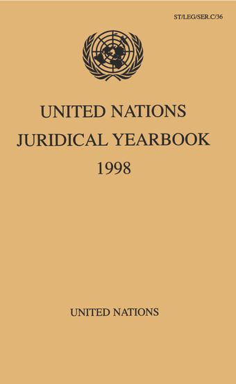 image of Decisions and advisory opinions of international tribunals