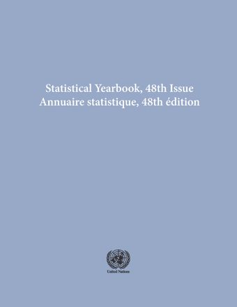 image of Statistical Yearbook 2001, Forty-Eighth Issue
