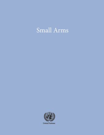 image of Report of the panel of governmental experts on small arms (A/52/298)