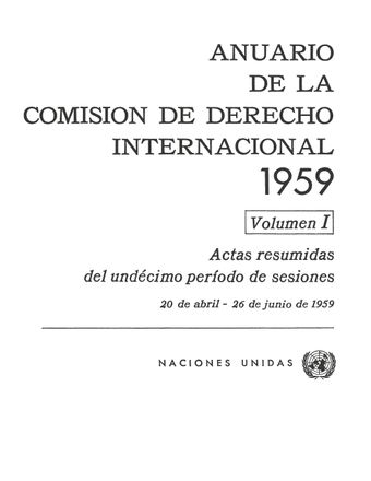 image of Lista de los documentos correspondientes al 11° periodo de sesiones de la comisión