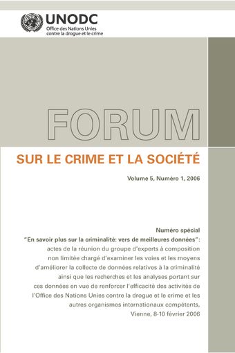 image of Les enquêtes sur les victimes de la criminalité: Pertinence pour la formulation des politiques et questions méthodologiques