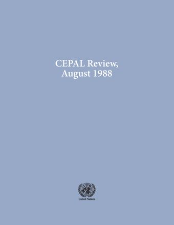CEPAL Review No. 35, April 1988