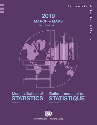 image of Monthly Bulletin of Statistics, March 2019