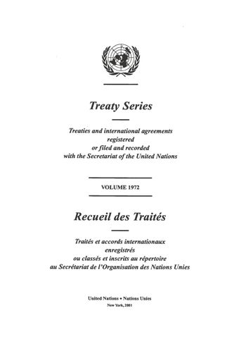 image of Treaty Series 1972