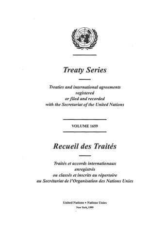 image of Treaty Series 1659
