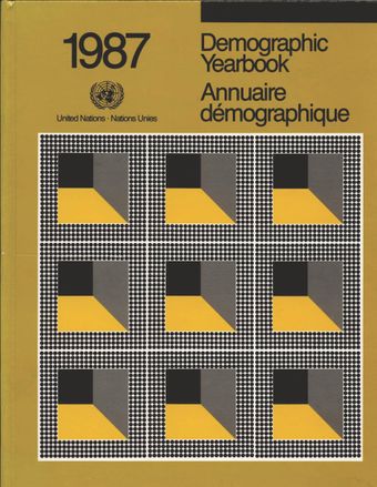 image of United Nations Demographic Yearbook 1987
