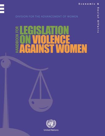 image of Handbook for Legislation on Violence against Women