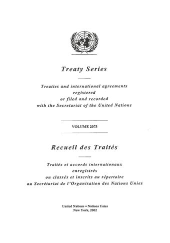 image of No. 35019. United Nations, Germany and Secretariat of the United Nations Convention to Combat Desertification