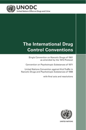 image of Single convention on narcotic drugs, 1961, as amended by the 1972 protocol amending the single convention on narcotic drugs, 1961