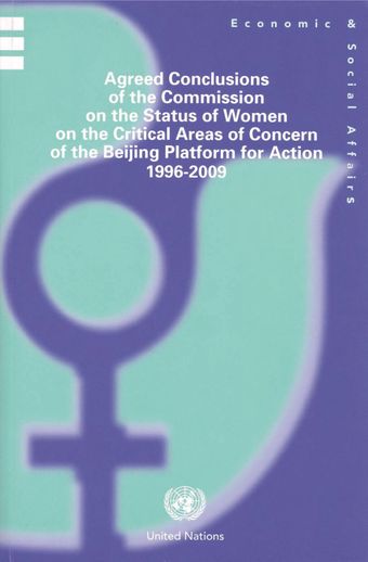 image of The bureau of the commission on the status of women, 1996-2009