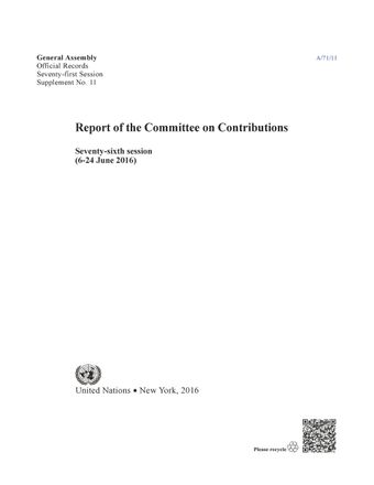 image of Application of Article 19 of the Charter of the United Nations